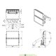 Светодиодный прожектор серии Х Оптима, 300Вт, 49600Лм, 4000К Дневной, линза 85°, IP66