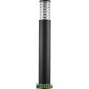 Светильник садово-парковый DH0805, Техно столб, E27 230V, черный 0,80м.п.