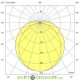 Линейный светодиодный светильник Т-Линия Оптима 86Вт, 14440Лм, 4000К Дневной, Опал, 2000мм