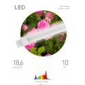 Светильник для растений, фитолампа светодиодная линейная FITO-10W-Т5-Ra90-Slim полного спектра 10 Вт Т5
