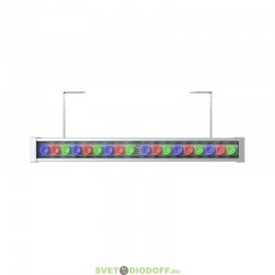 Линейный светильник фасадная подсветка Барокко 40 Оптик 42Вт, 220V, RGB DMX, линза 90°, 500мм