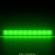 Светодиодный светильник фасадная подсветка Барокко 12Вт, ЗЕЛЕНЫЙ ПРОЗРАЧНЫЙ, IP67, 600мм