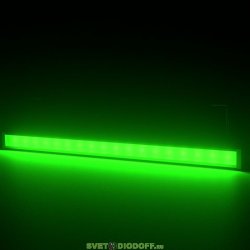 Светодиодный светильник фасадная подсветка Барокко 18Вт, ЗЕЛЕНЫЙ МАТОВЫЙ, IP67, 900мм