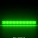 Светодиодный светильник фасадная подсветка Барокко 20Вт, ЗЕЛЕНЫЙ ПРОЗРАЧНЫЙ, IP67, 500мм
