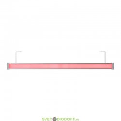 Светодиодный светильник фасадная подсветка Барокко 15Вт, КРАСНЫЙ МАТОВЫЙ, IP67, 1000мм