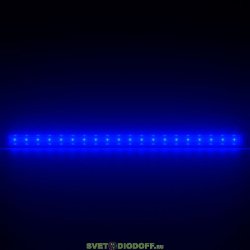 Светодиодный светильник фасадная подсветка Барокко Оптик 20Вт, СИНИЙ ПРОЗРАЧНЫЙ, IP67, 1000мм
