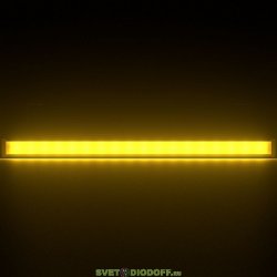 Светодиодный светильник фасадная подсветка Барокко 20Вт, ЯНТАРНЫЙ МАТОВЫЙ, IP67, 1000мм