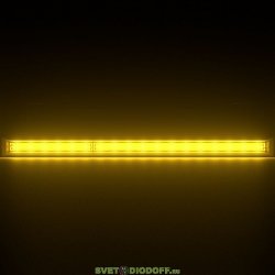 Светодиодный светильник фасадная подсветка Барокко 20Вт, ЯНТАРНЫЙ ПРОЗРАЧНЫЙ, IP67, 1000мм