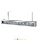 Архитектурный светодиодный светильник Барокко Оптик 8Вт, линза 25 градусов, КРАСНЫЙ, IP67, 500мм
