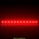 Архитектурный светодиодный светильник Барокко Оптик 9Вт, линза 15 градусов, КРАСНЫЙ, IP67, 600мм