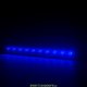 Архитектурный светодиодный светильник Барокко Оптик 10Вт, линза 10 градусов, СИНИЙ, IP67, 500мм