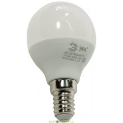 Лампа светодиодная  ЭРА LED smd P45-11w-860-E14 6000К