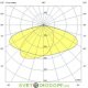 Светодиодный торшерного типа Винум 60Вт, 9400Лм, 3000К Теплый, линза 155х85°, IP66