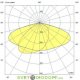 Светодиодный торшерного типа Ламина Торшер 80Вт, 12400Лм, 4000К Дневной, линза 155х85°, IP66