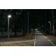 Парковый светодиодный светильник Гроза М ЭКО 40Вт 5000К Яркий дневной, оптика 155×70 градусов, 6000Лм и Столб 3м.п.