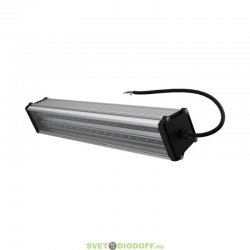 Аварийный светодиодный линейный светильник Т-Линия v2.0 БАП (350лм 3ч), 40Вт, 6050Лм, 3000К Теплый, 500мм, Прозрачный