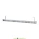 Линейный фасадный светодиодный светильник Барокко ОПТИК 48Вт, 1200мм, 5280Лм, 4000К дневной, линза 90° градусов