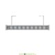 Линейный фасадный светодиодный светильник Барокко ОПТИК 20Вт, 500мм, 2200Лм, 5000К Яркий дневной, линза 50°