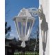 Уличный настенный светильник Fumagalli Bisso/Anna Белый, матовый 1xE27 LED-FIL с лампой 800Lm, 2700К