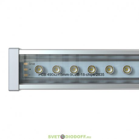 Светодиодный светильник Барокко Оптик 12Вт, 300мм, линза 50 градусов, 4000К, 1320Лм, IP67