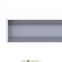 Офисный светодиодный светильник Линия 40Вт, 4950Лм, 5000К Яркий дневной, Микропризма 1195×180мм