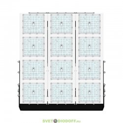 Мощный светодиодный прожектор Плазма S 1000Вт, 145000Лм, 4000К дневной, линза 135х55°, IP67