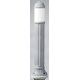 Столб фонарный уличный Fumagalli SAURO 800 Е27 серый/опал 0,8м