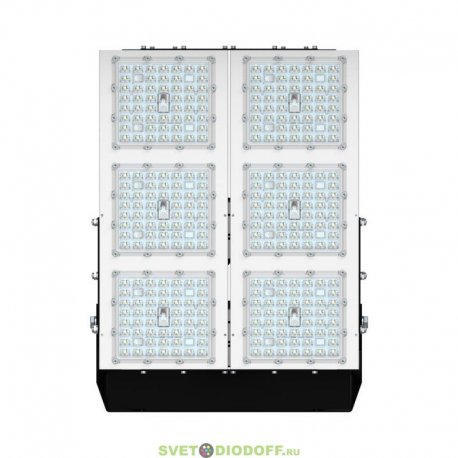 Мощный Светодиодный прожектор Плазма S 500Вт, 72500Лм, 4000К дневной, оптика 135х55°, IP67