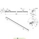 Архитектурный светодиодный светильник низковольтный ЛИНИЯ Модерн v2.0, 5Вт, 660Лм 48VDC, 5000К Яркий дневной, Опал, 840мм