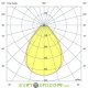 Взрывозащищенный линейный светильник Т-Линия v2.0 Ex-300Вт, 33200Лм, 3000К Теплый, оптика 80°, микропризма, 1540мм