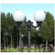 Столб фонарный уличный Fumagalli GIGI Ofir/Globe 250 шар молочный 2,15м