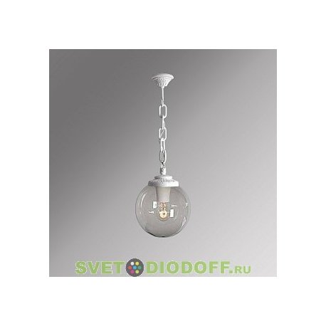 Уличный подвесной светильник Шар Fumagalli Sichem/GLOBE 250 белый, прозрачный