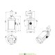 Трековый светодиодный светильник для зонального и акцентного освещения Акцент Трек 4Вт, 500Лм, 4000К Дневной, оптика 90°