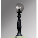 Столб фонарный уличный Fumagalli LAFET/GLOBE 300 черный/дымчатый шар 1,0м IAFET.R