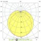 Линейный влагозащищенный светильник Т-Линия Слим 20Вт, 3070Лм, ЭКСТРА CRI80, 5000К Яркий дневной, IP54, Опал, 500мм, 5 лет