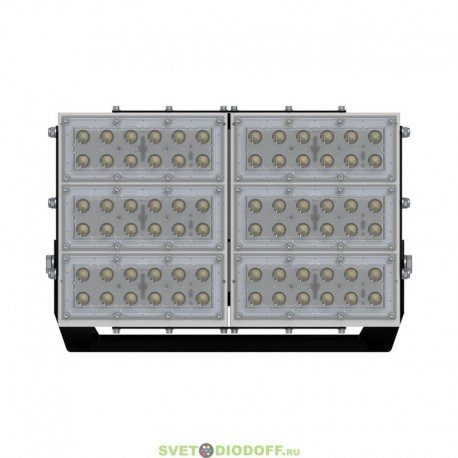 Прожектор светодиодный, мощный серия S 200Вт, 4000К дневной, 31600Лм, оптика 80°, IP67