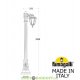 Столб фонарный уличный Fumagalli Artu/Rut черный, прозрачный 1,92м 1xE27 LED-FIL с лампой 800Lm, 2700К