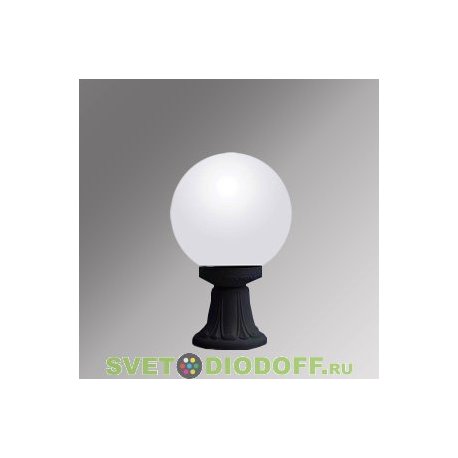 Уличный светильник на подставке Fumagalli Minilot/Globe 300 черный, матовый