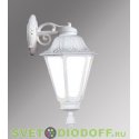Уличный настенный светильник Fumagalli Bisso/Rut белый, матовый 1xE27 LED-FIL с лампой 800Lm, 2700К