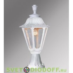 Уличный светильник Fumagalli Minilot/Rut белый, прозрачный 1xE27 LED-FIL с лампой 800Lm, 2700К
