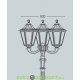 Уличный столб фонарь HOREB OFIR/Noemi 3L черный/прозрачный плафон 4,15м