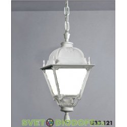Уличный подвесной садовый светильник Fumagalli Sichem/Simon белый/прозрачный
