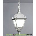 Уличный подвесной садовый светильник Fumagalli Sichem/Simon белый/молочный