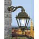 Уличный настенный садовый светильник Fumagalli Ofir/Simon античная бронза/прозрачный