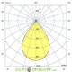 Светодиодный купольный промышленный светильник ПРОФИ v2.0 50Вт, 6000Лм, 4500К Дневной, IP65, линза 60°