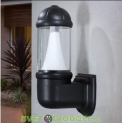 Светильник настенный Fumagalli MIRELLA LED 7вт черный/прозрачный рассеиватель белый 1xGX53 LED с лампой 800Lm, 4000К