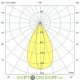 Линейный архитектурный светильник Модерн v2.0 12Вт Оптик (12Вт/м) 48В DC CRI80 5000К, оптика 15х60° (Профиль) 1000мм