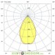 Линейный архитектурный светильник Модерн v2.0 12Вт Оптик, (12Вт/м) 48В DC, CRI80, 4000К Дневной, оптика 70° (Профиль) 750мм