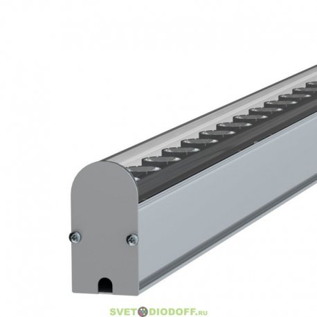 Линейный архитектурный светильник Модерн v2.0 2Вт Оптик, (8Вт/м) 48В DC, CRI80, 4000К Дневной, оптика 70° (Профиль) 250мм