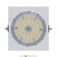 Мощный светодиодный Прожектор D 70Вт, 4000К дневной, 10800Лм, оптика 35 градусов, IP67